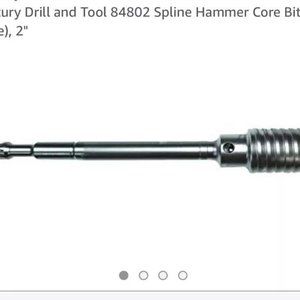 New Miso Spline Hammer Core Bit, 2" x 11-3/8" mip CENTURY DRILL AND TOOL #84802